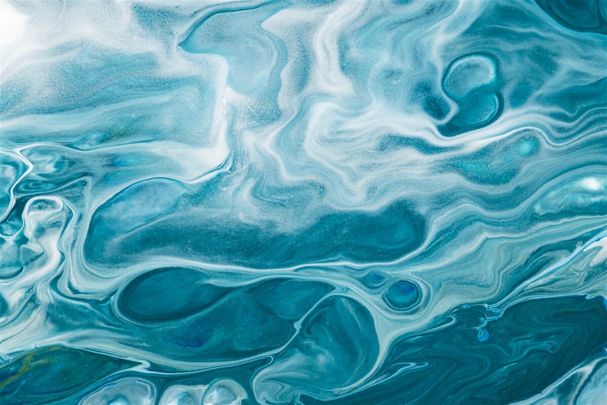 Fototapet nuanță subtilă turcoaz de marmură