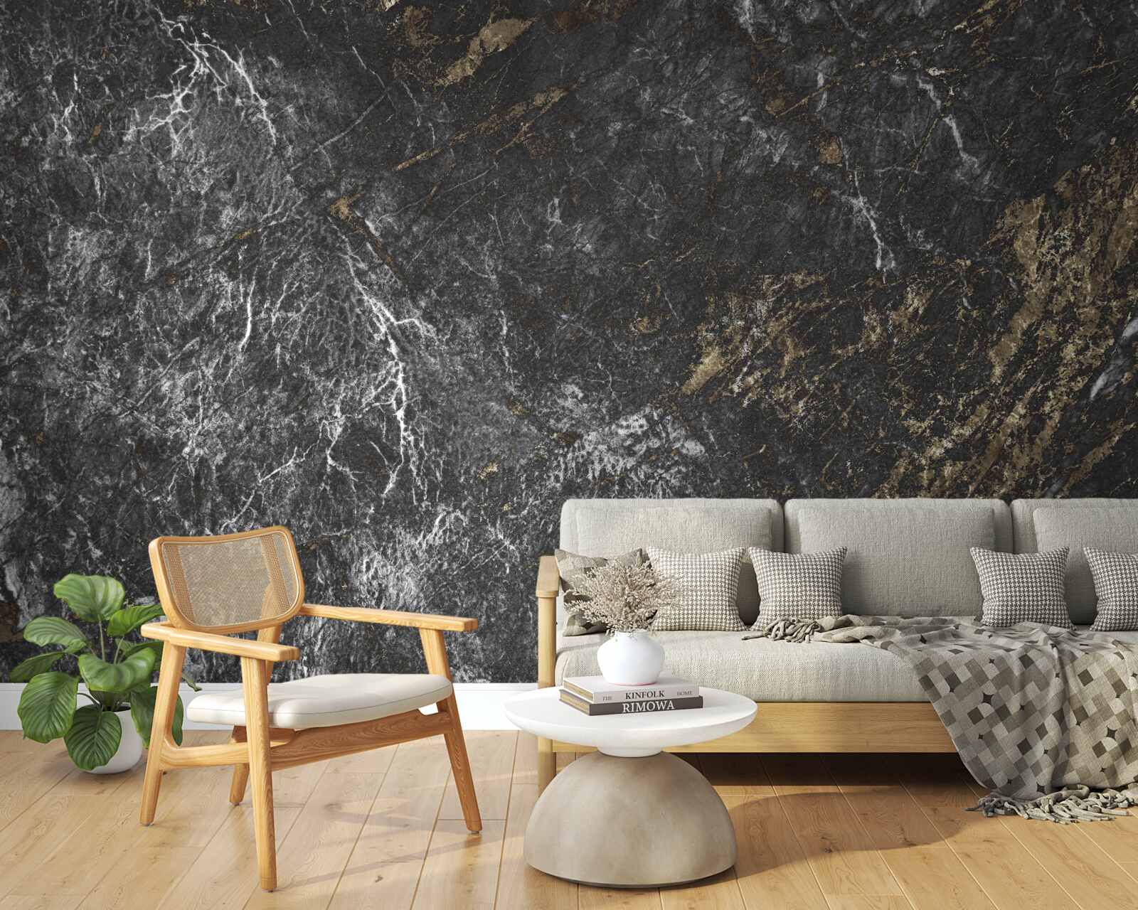 Fototapet fundal de marmură gri