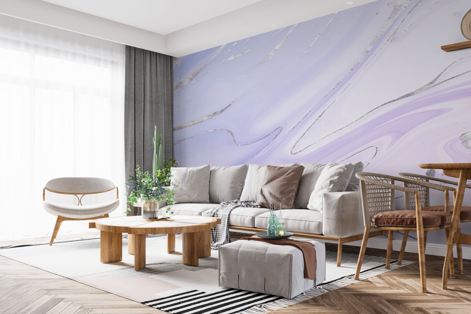 Fototapet marmură moale, fluidă