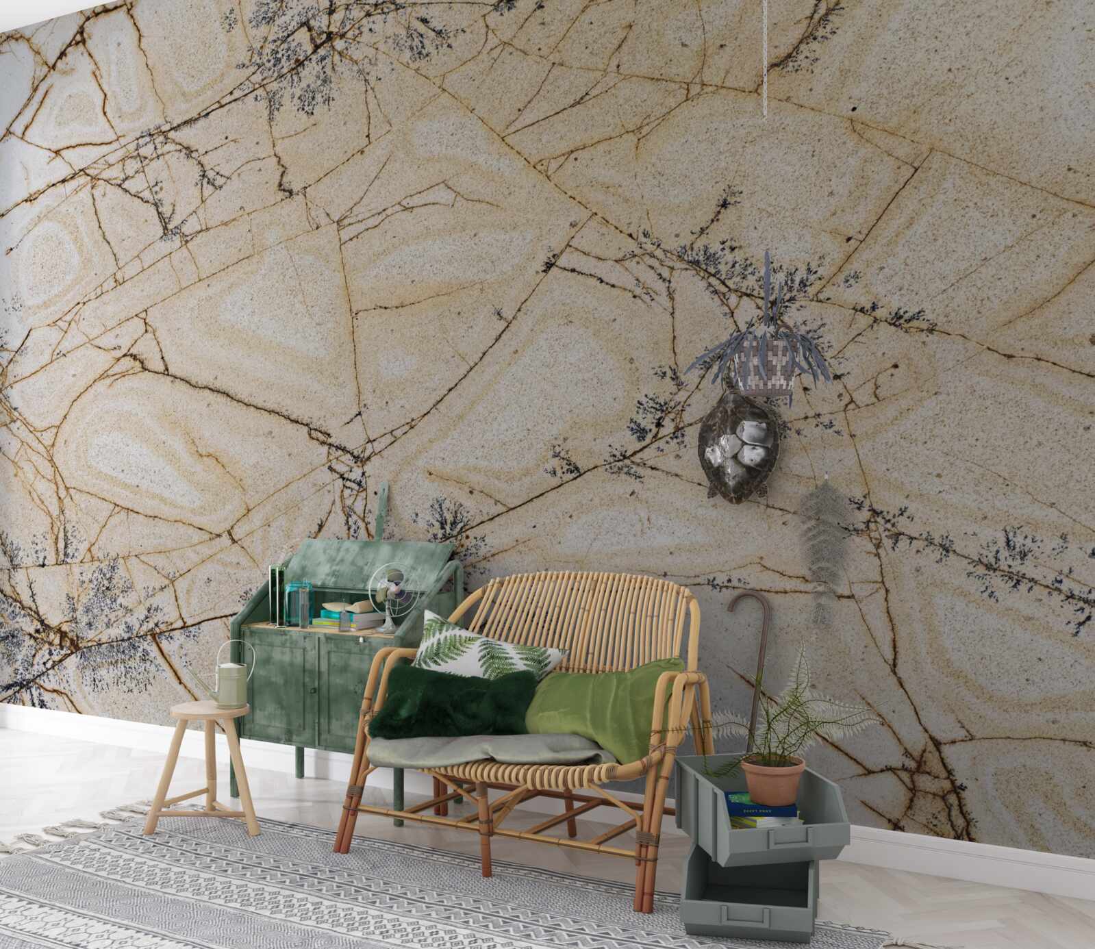 Fototapet frumusețea cuarțitului ușor