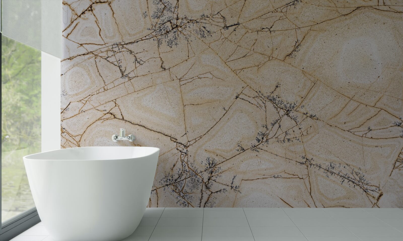 Fototapet frumusețea cuarțitului ușor