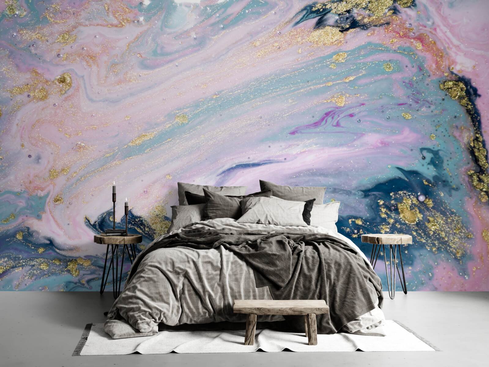 Fototapet diferite culori de marmură rafinată