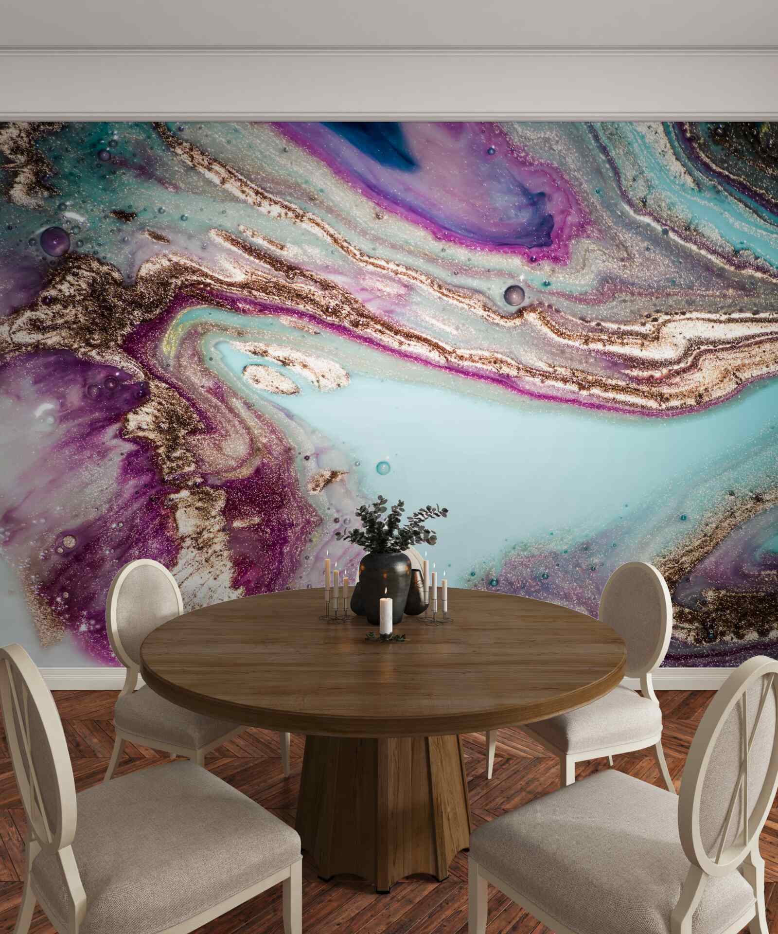 Fototapet lichide clare, esențiale