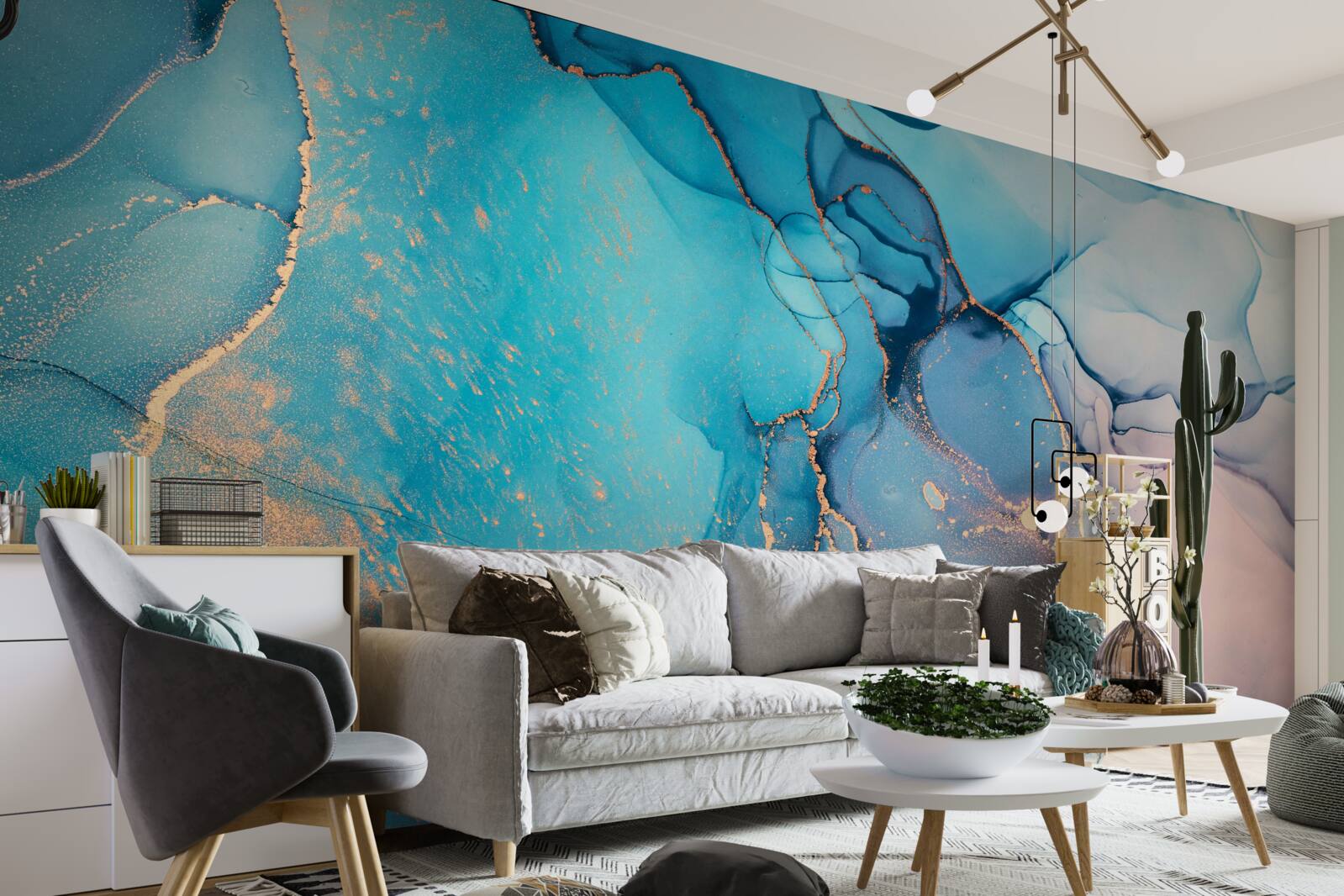 Fototapet fundal abstract în nuanțe deschise