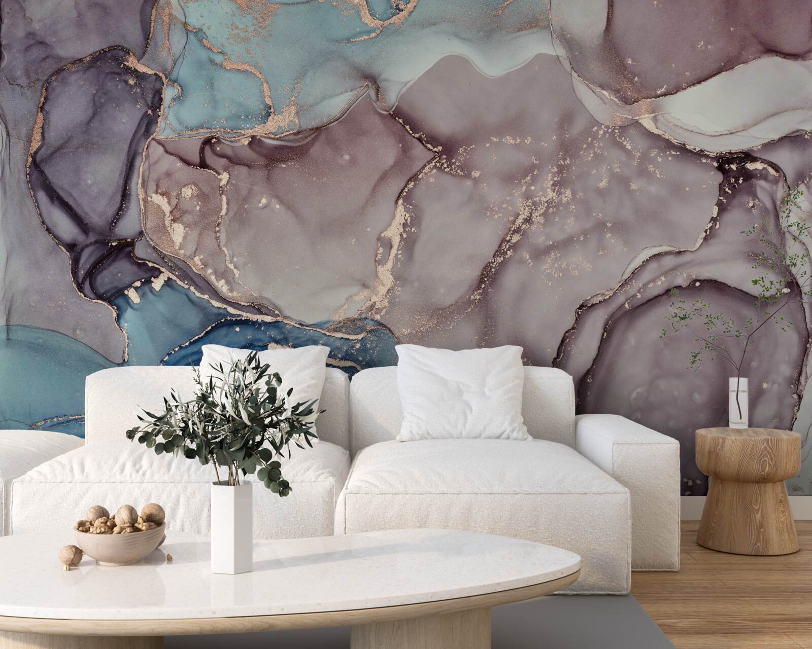 Fototapet fundal marmură acuarelă