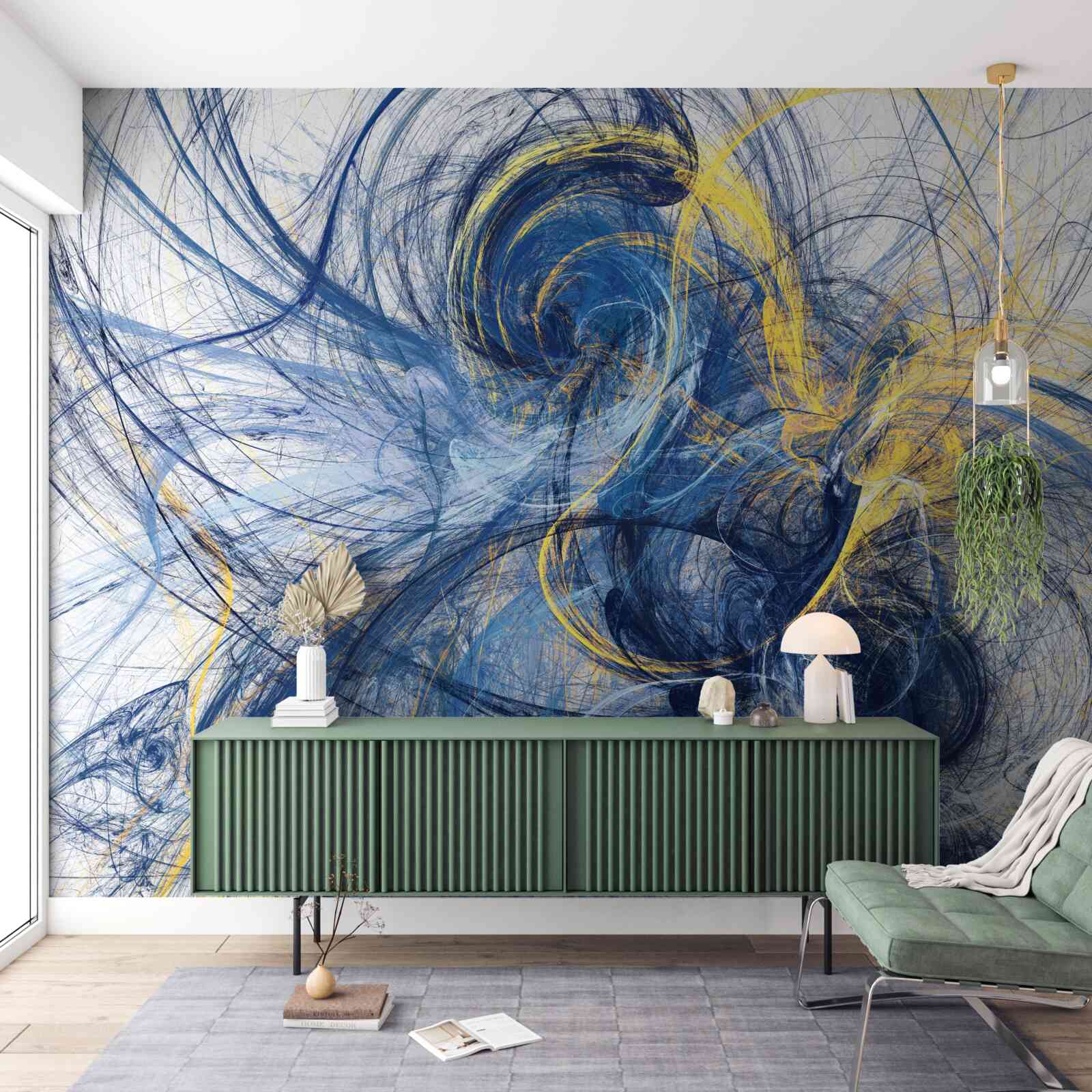 Fototapet metafora sunetului de ploaie