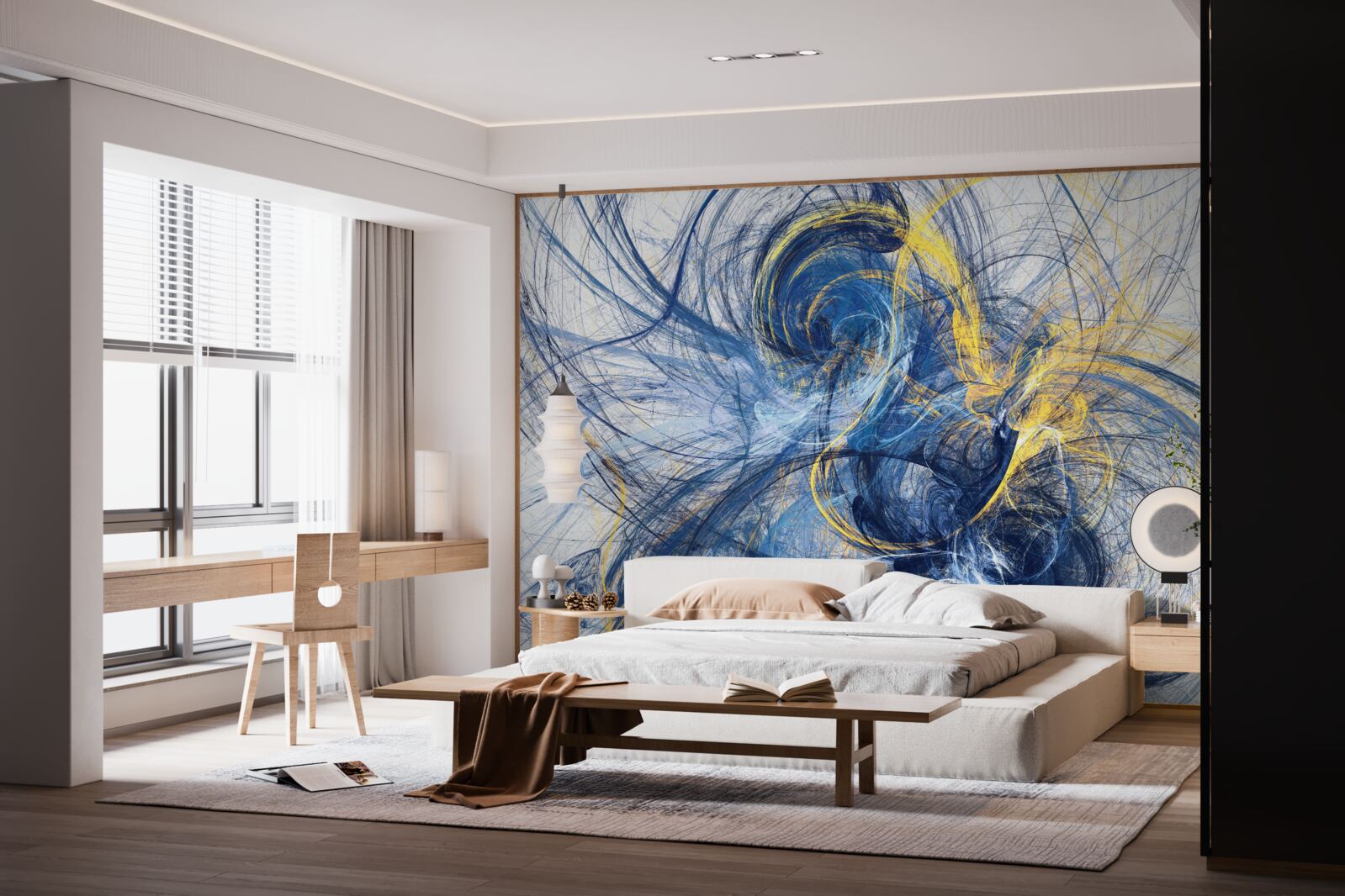 Fototapet metafora sunetului de ploaie