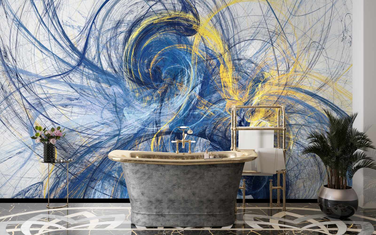 Fototapet metafora sunetului de ploaie