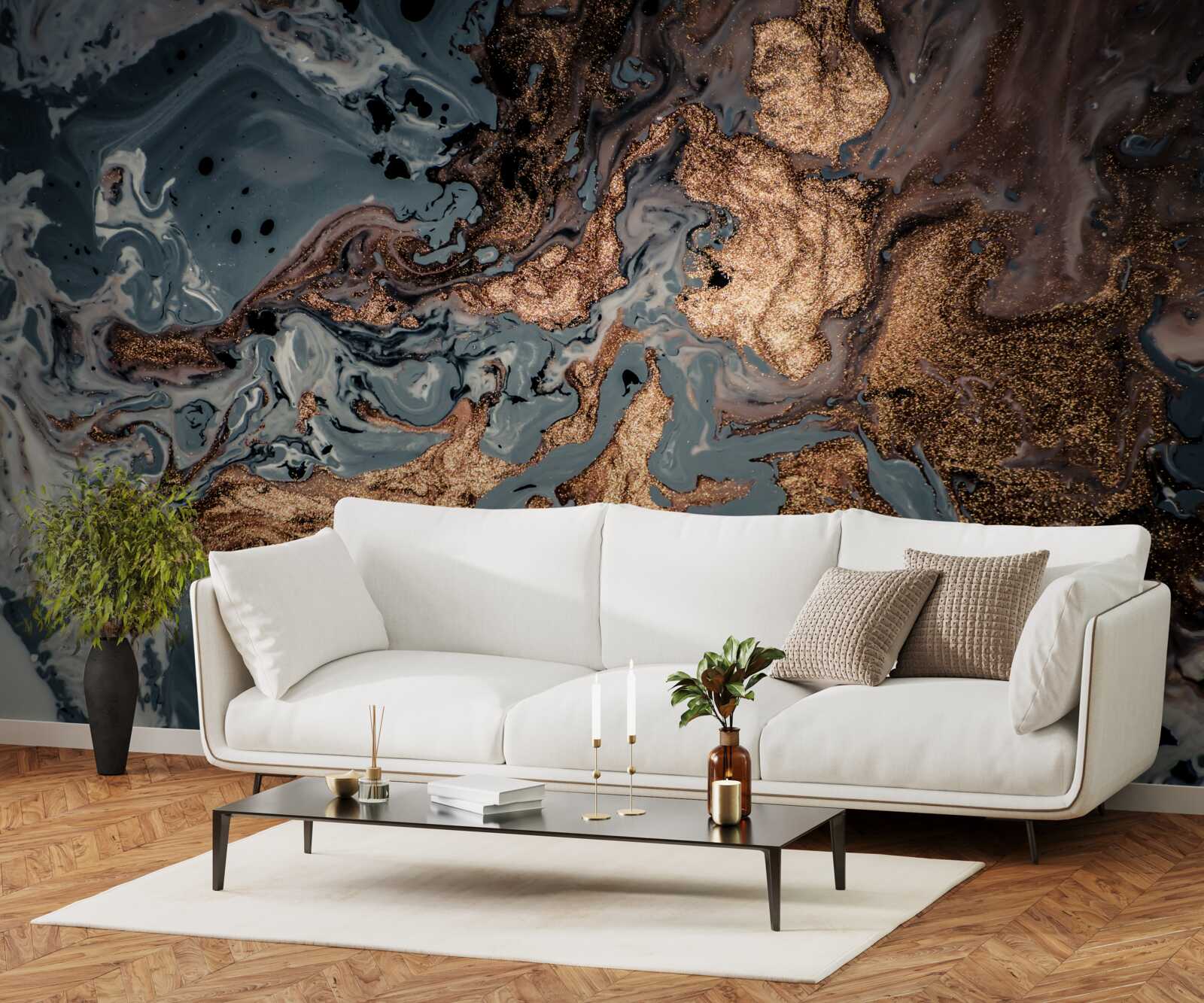 Fototapet elixir de aur condensat