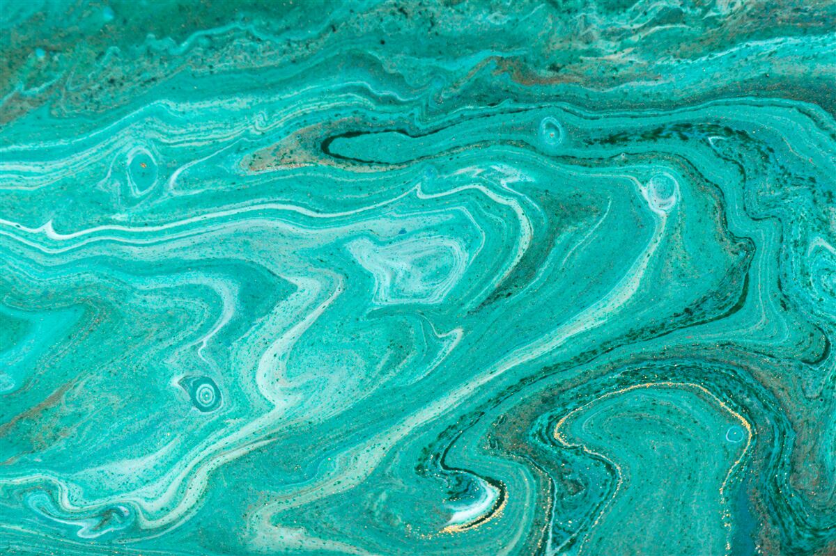 Fototapet marmură în tonuri de verde deschis