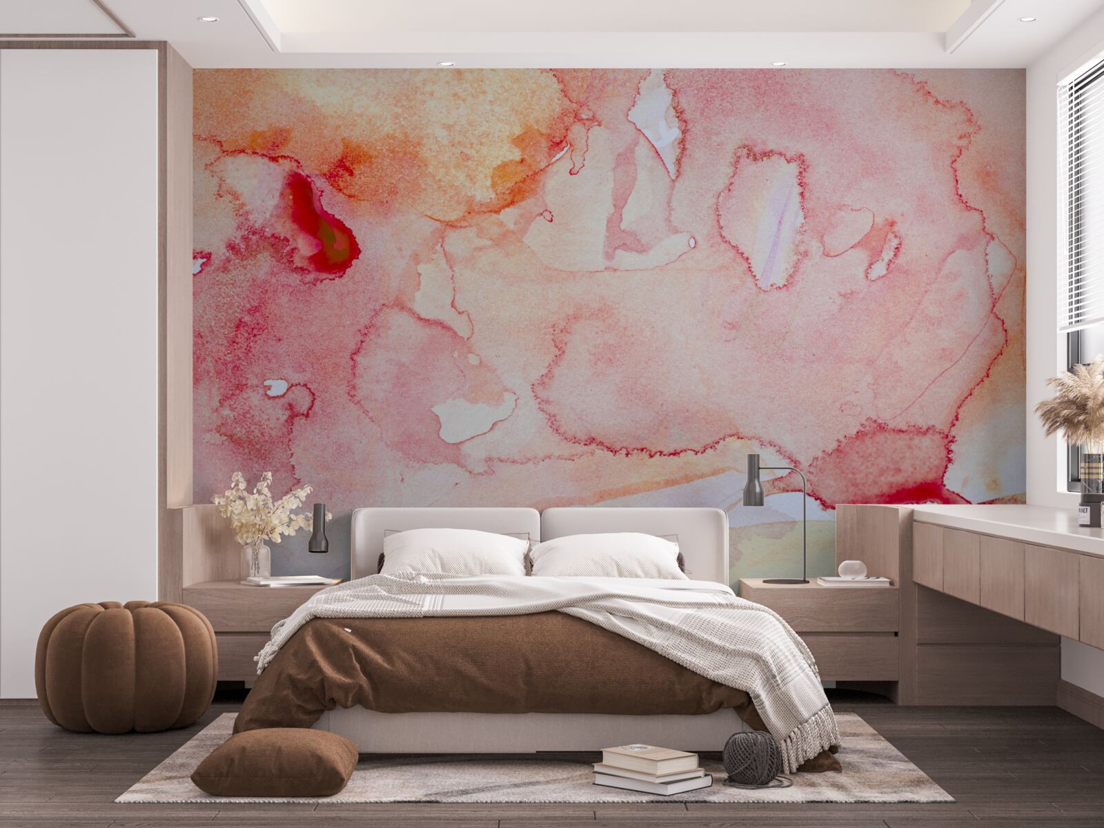 Fototapet fundal pat acuarelă