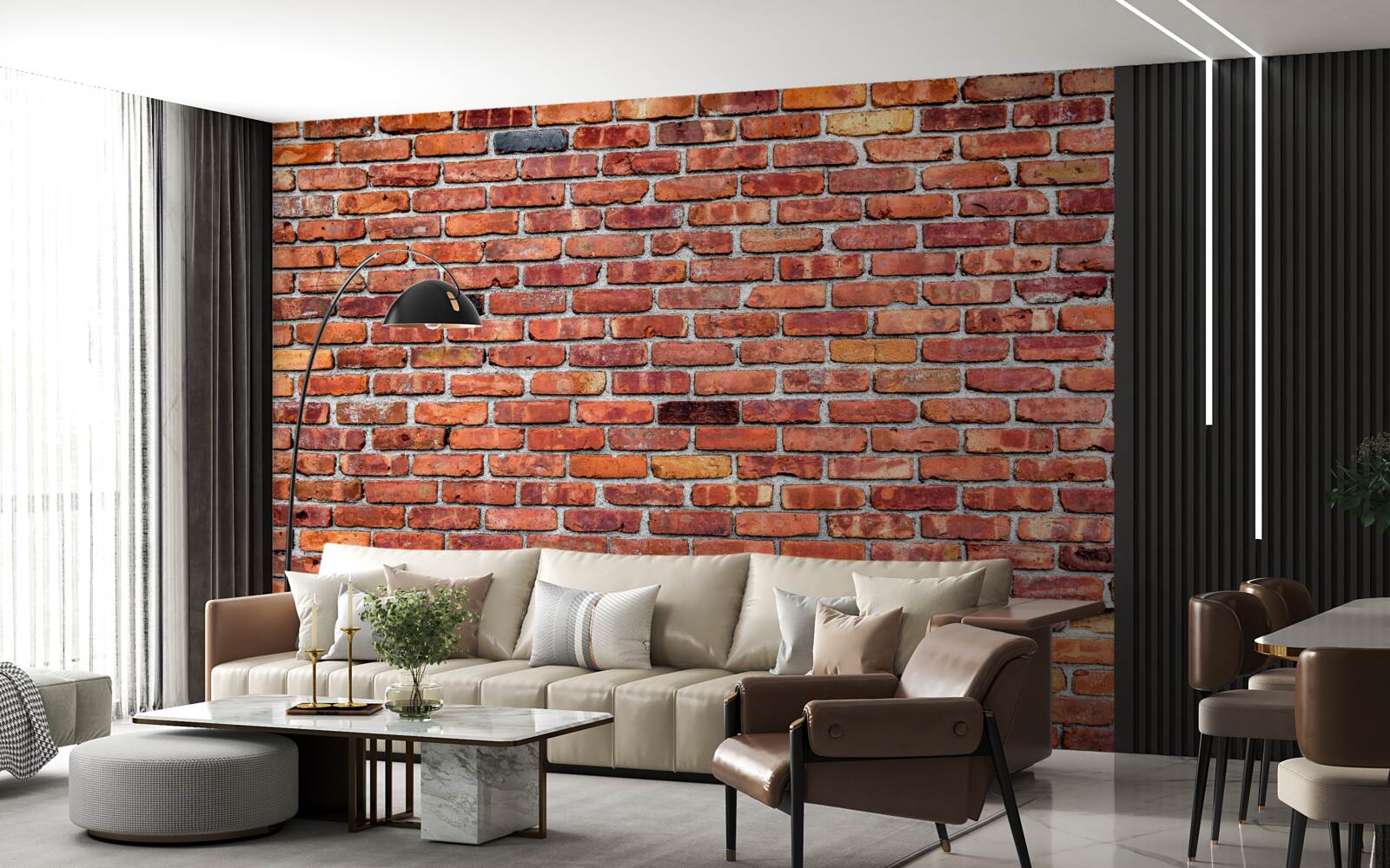 Fototapet Zid antic din cărămidă