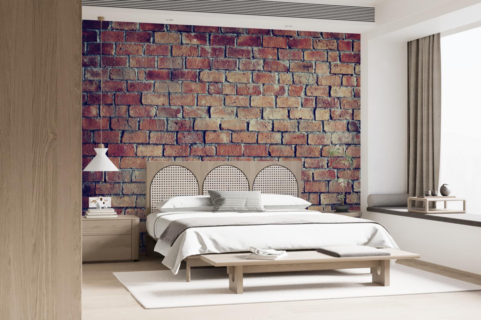 Fototapet Zid de cărămidă roșie