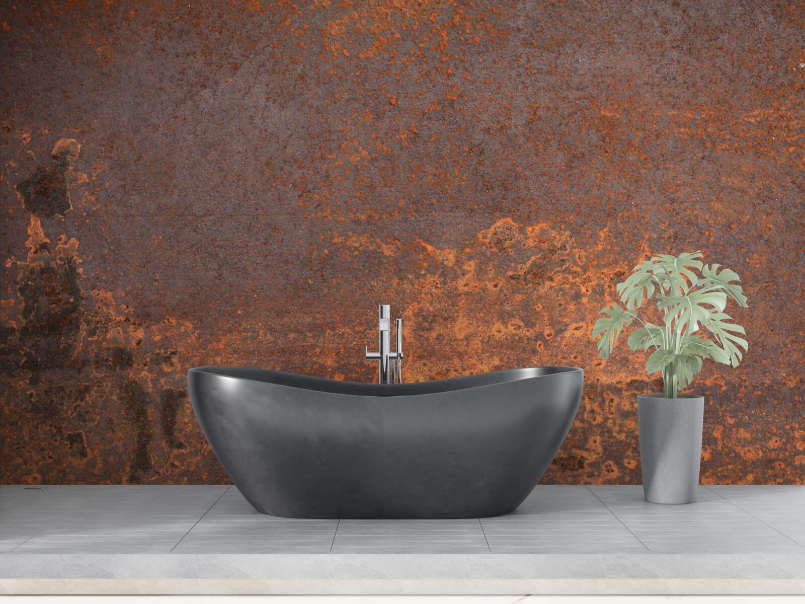 Fototapet structură metalică oxidată