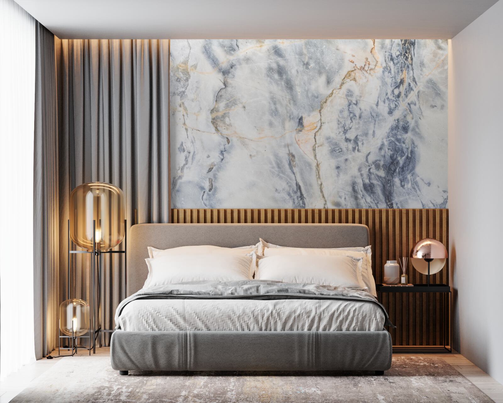 Fototapet furnir de piatră liolite