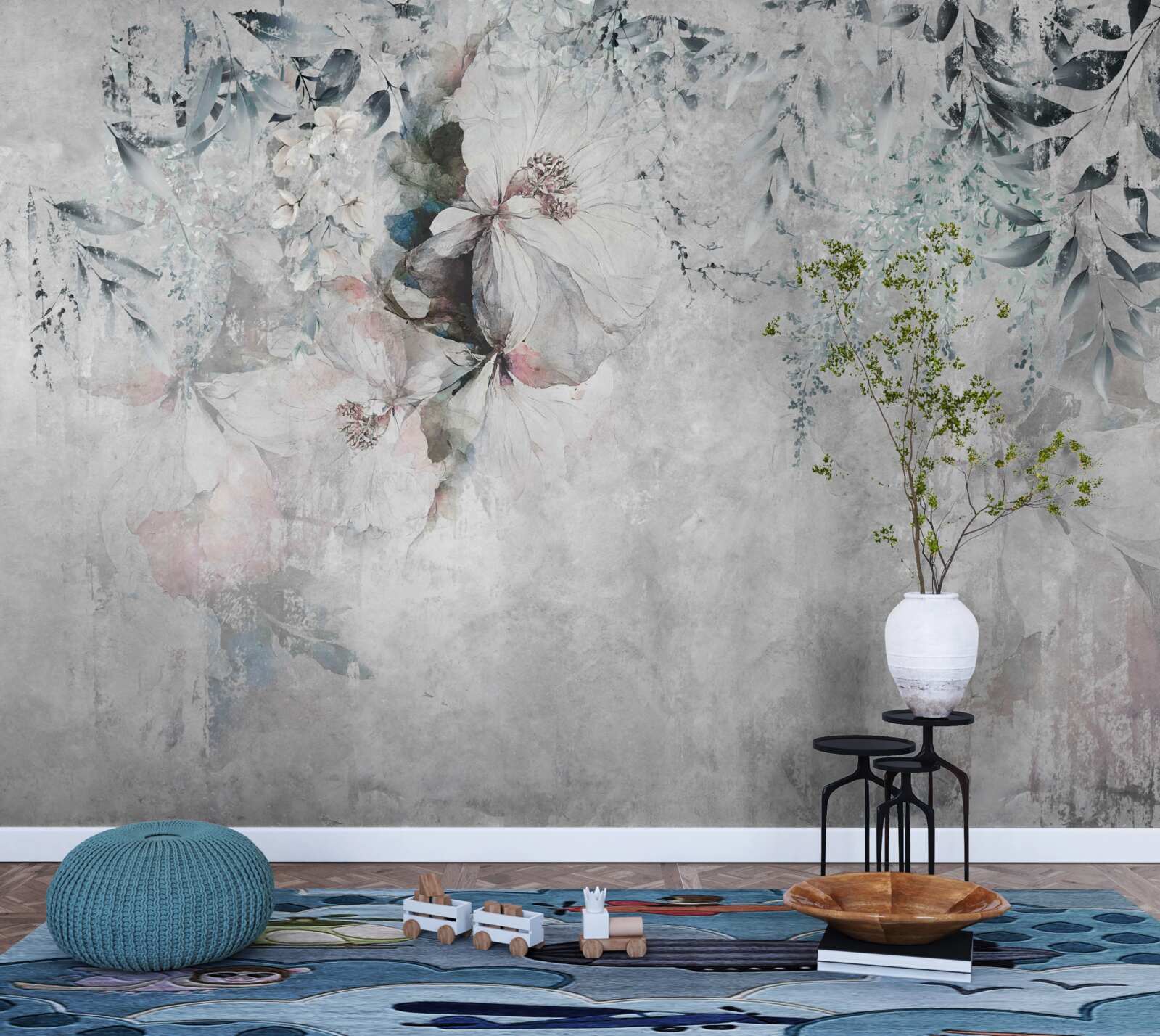 Fototapet irișii sunt gri față de aceeași nuanță