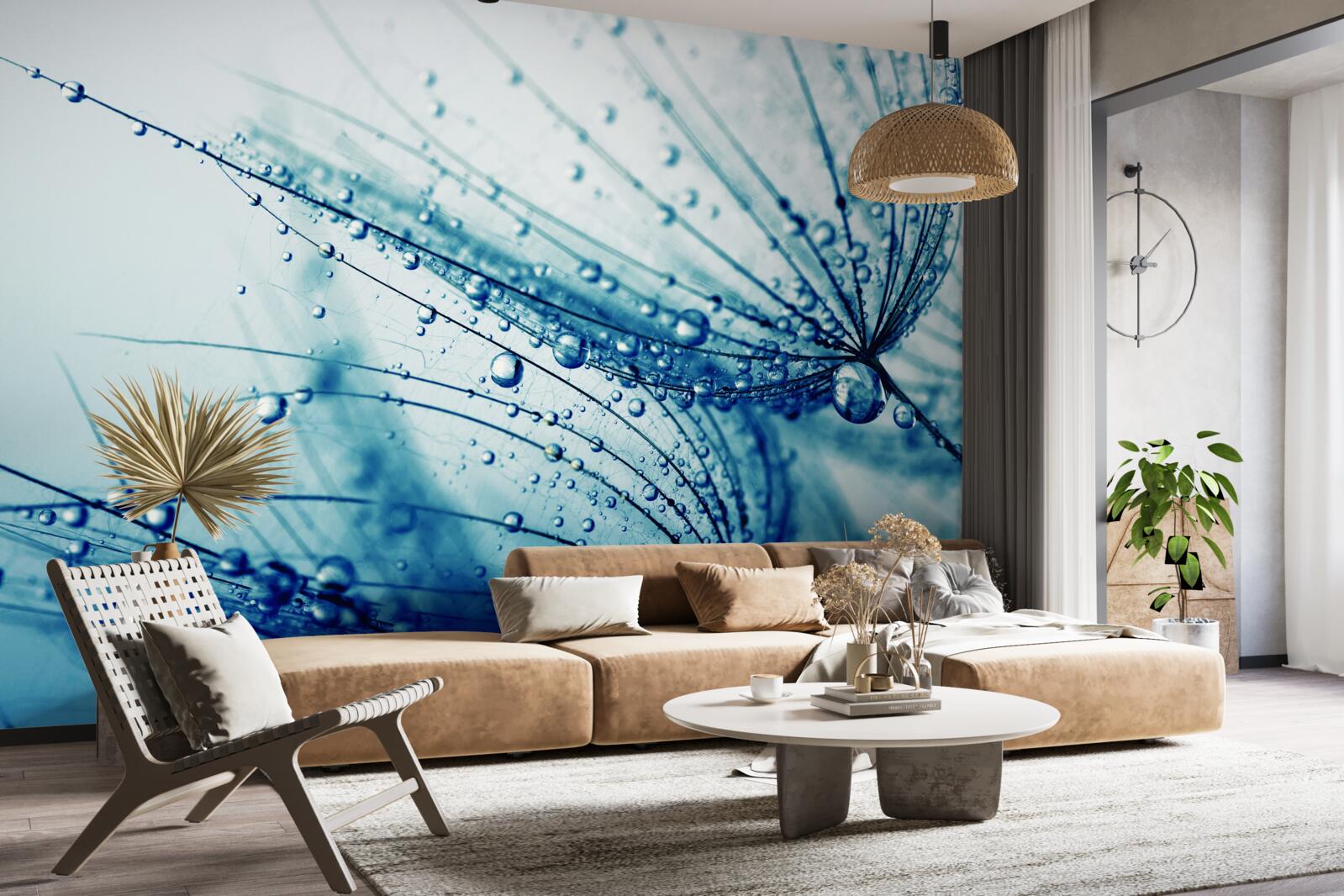 Fototapet picături de păpădie