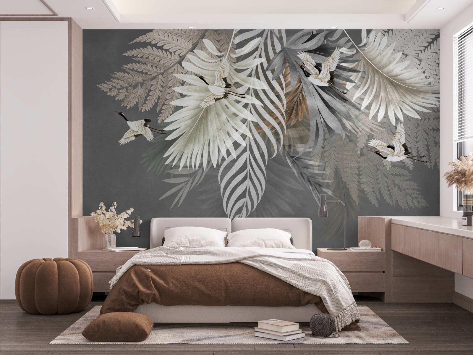 Fototapet Buchet suspendat de frunze de la tropice