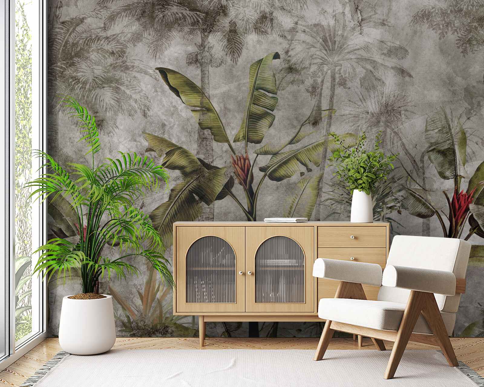 Fototapet în timpul perioadelor de ploi tropicale intense