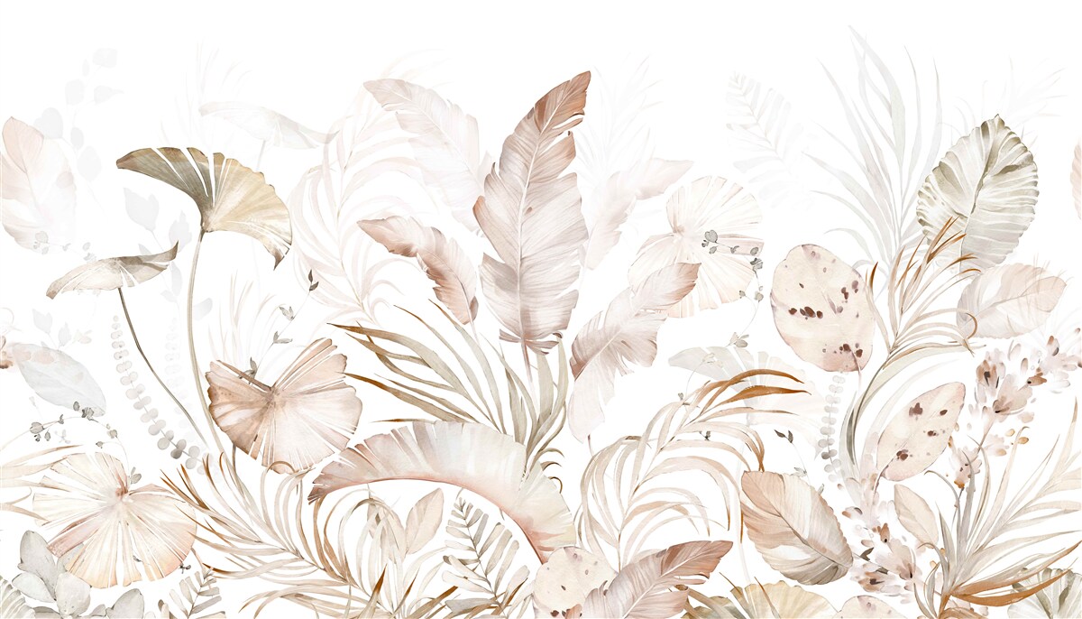 Fototapet pădure tropicală abstractă