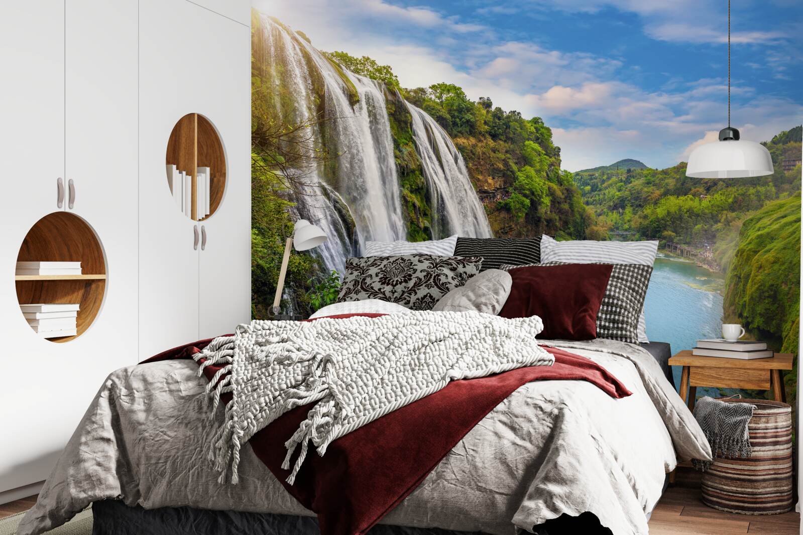 Fototapet puternica cascadă huangoshu