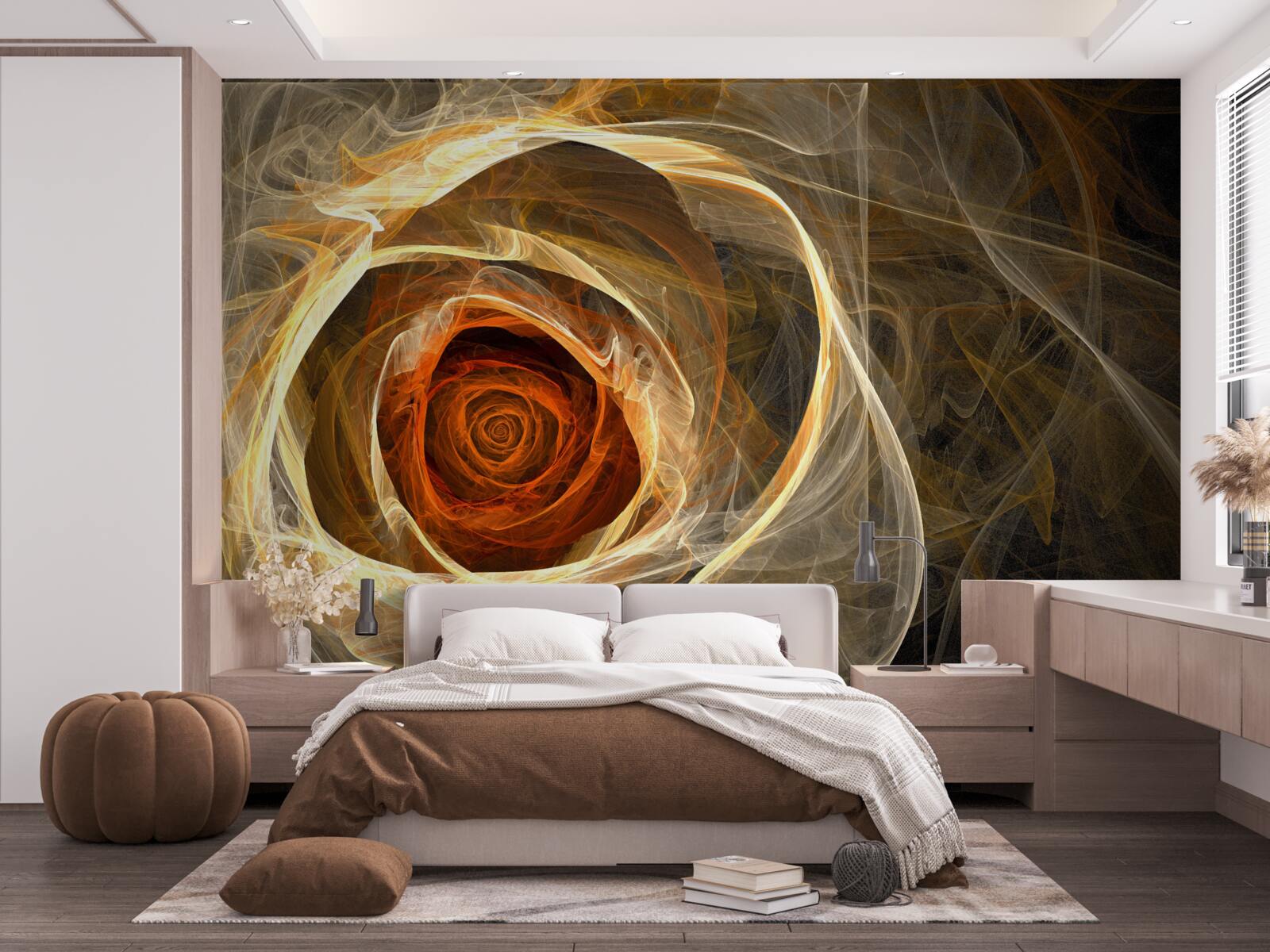 Fototapet abstract lumina roz textura