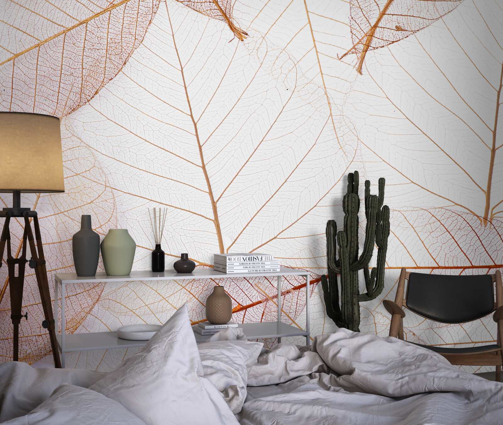 Fototapet foi transparente într-o nuanță roz delicată