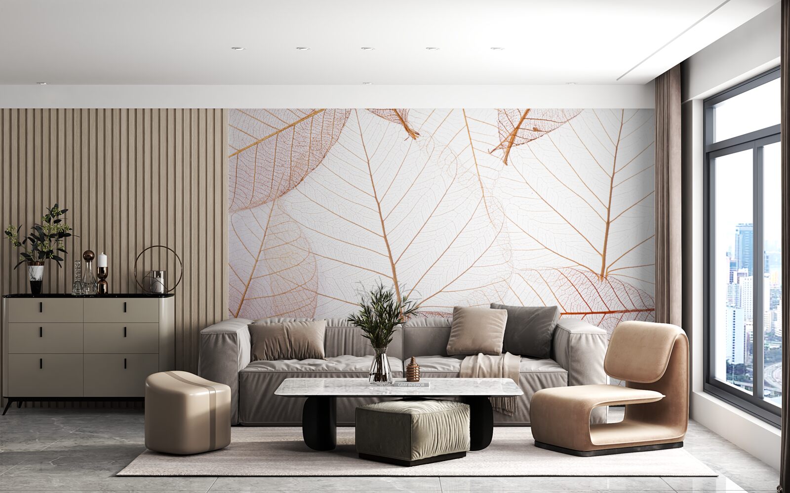 Fototapet foi transparente într-o nuanță roz delicată