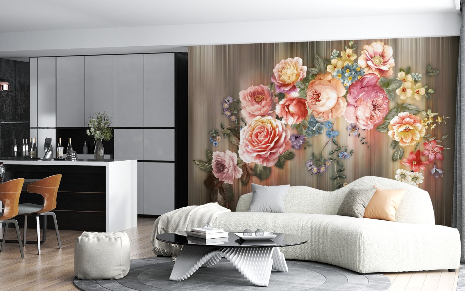 Fototapet o paletă explozivă de nuanțe autumnale