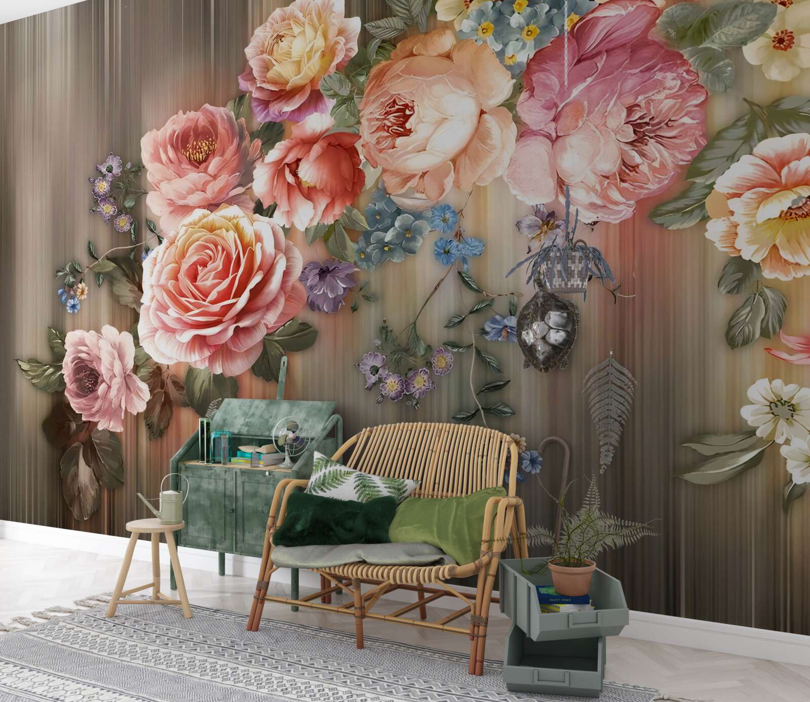 Fototapet o paletă explozivă de nuanțe autumnale