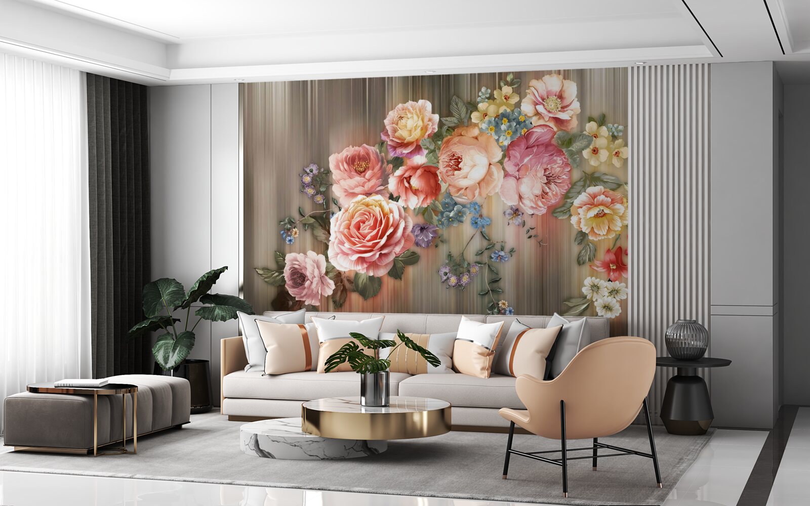 Fototapet o paletă explozivă de nuanțe autumnale