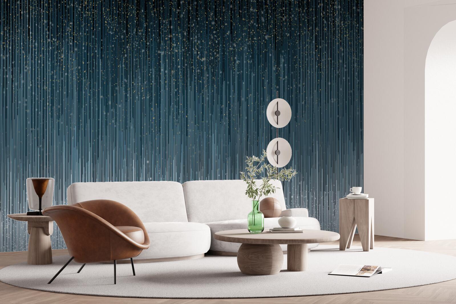 Fototapet ploaie puternică în timpul nopții