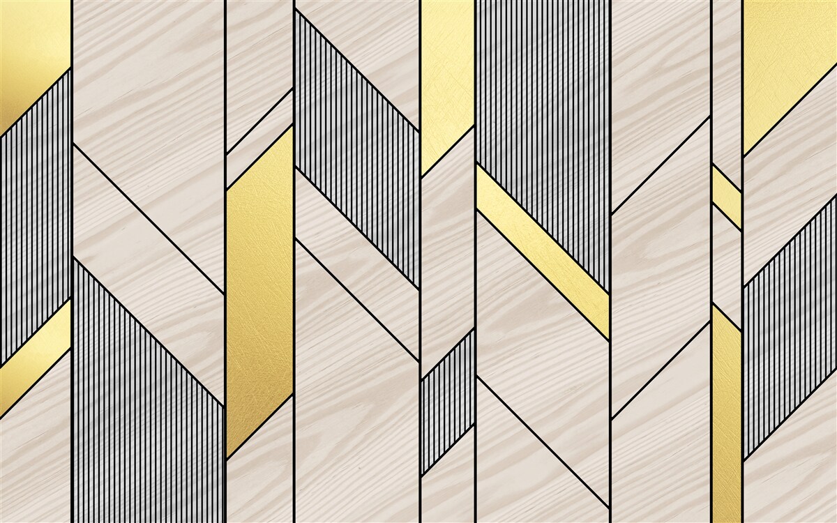 Fototapet lgolini verticale de aur