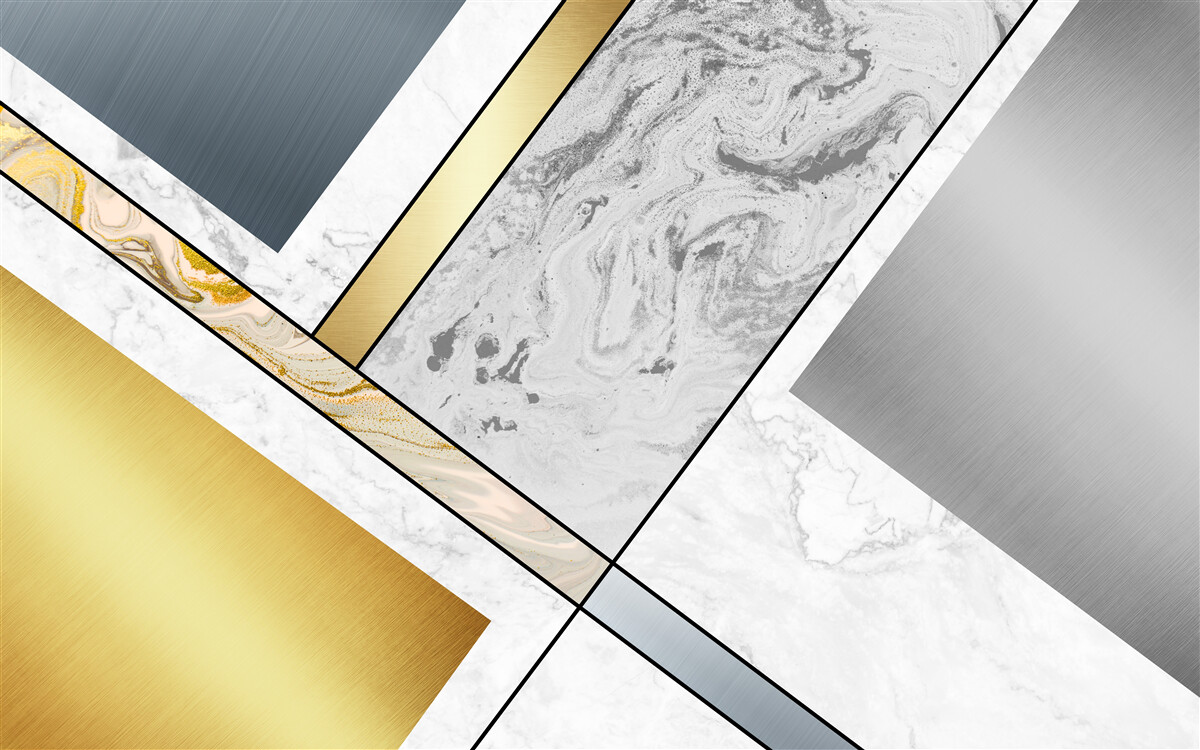 Fototapet combinație de diferite tipuri de marmură