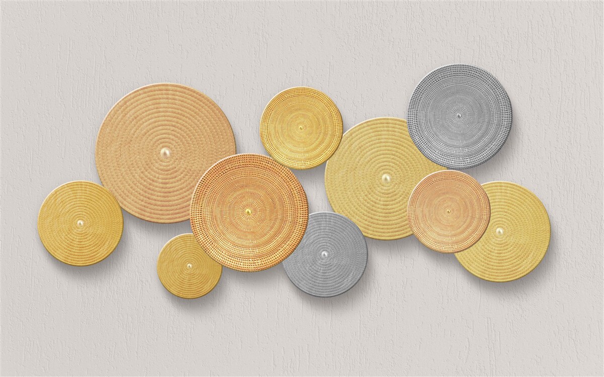 Fototapet felii de lemn în diferite culori