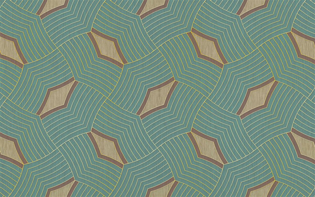 Fototapet contururi calme pe un fundal azur