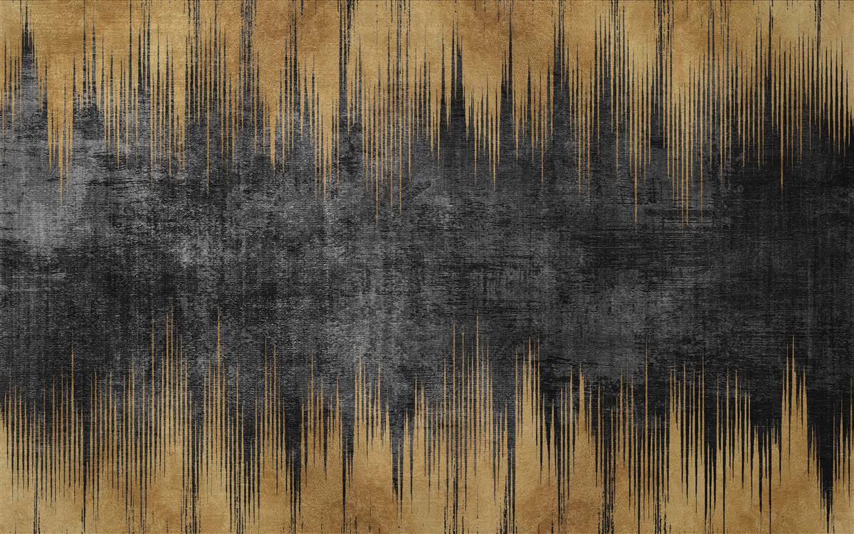 Fototapet dungi negre și aurii