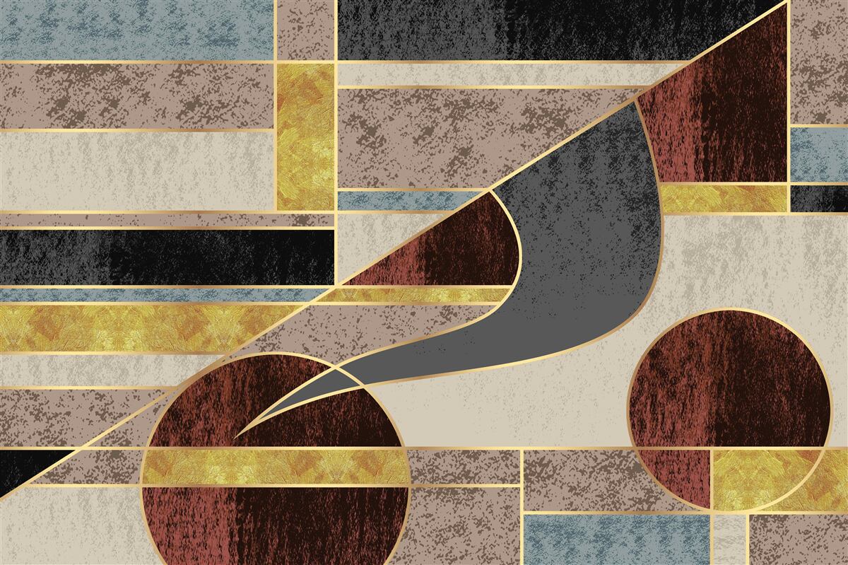 Fototapet colaj de elemente multicolore