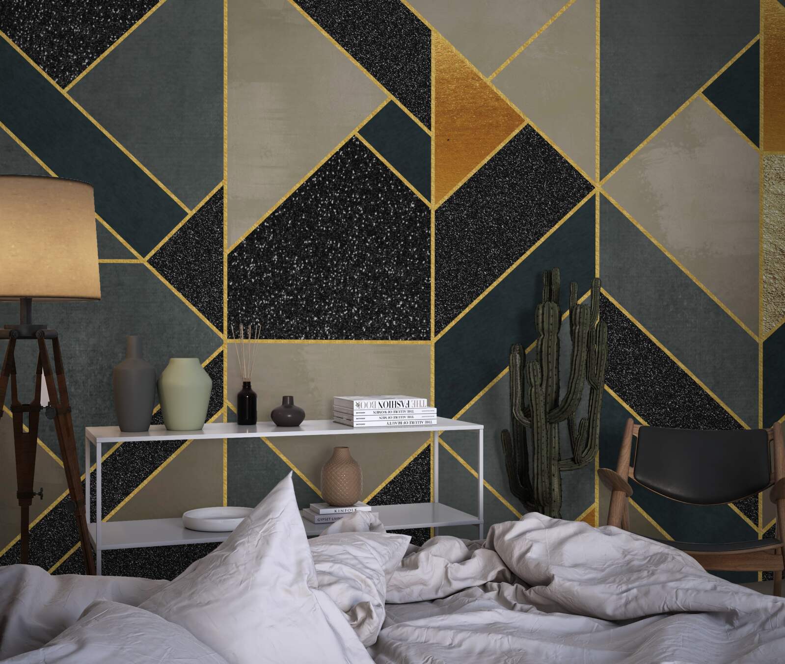 Fototapet mozaicuri de culoare închisă