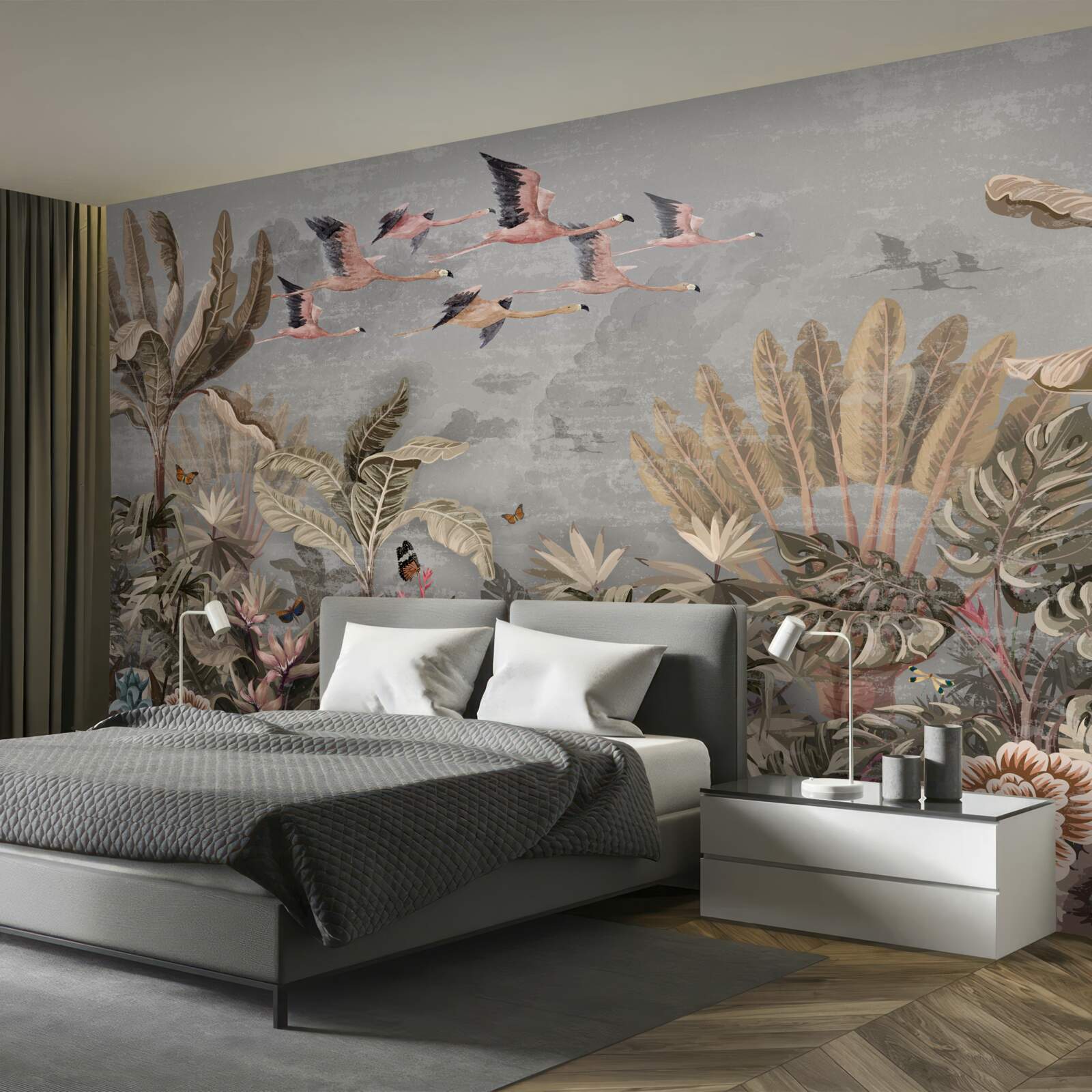 Fototapet cocorii zboară la tropice