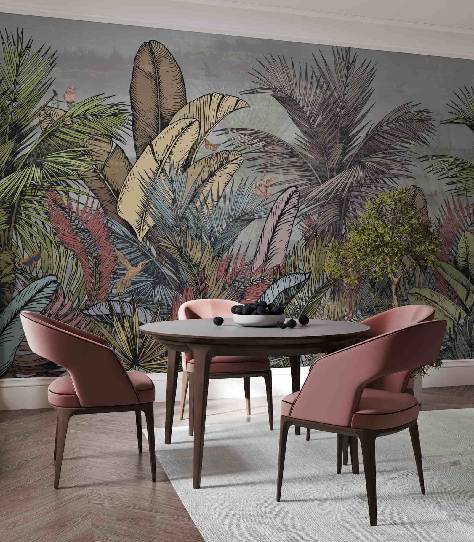 Fototapet flora exotică a tropicelor