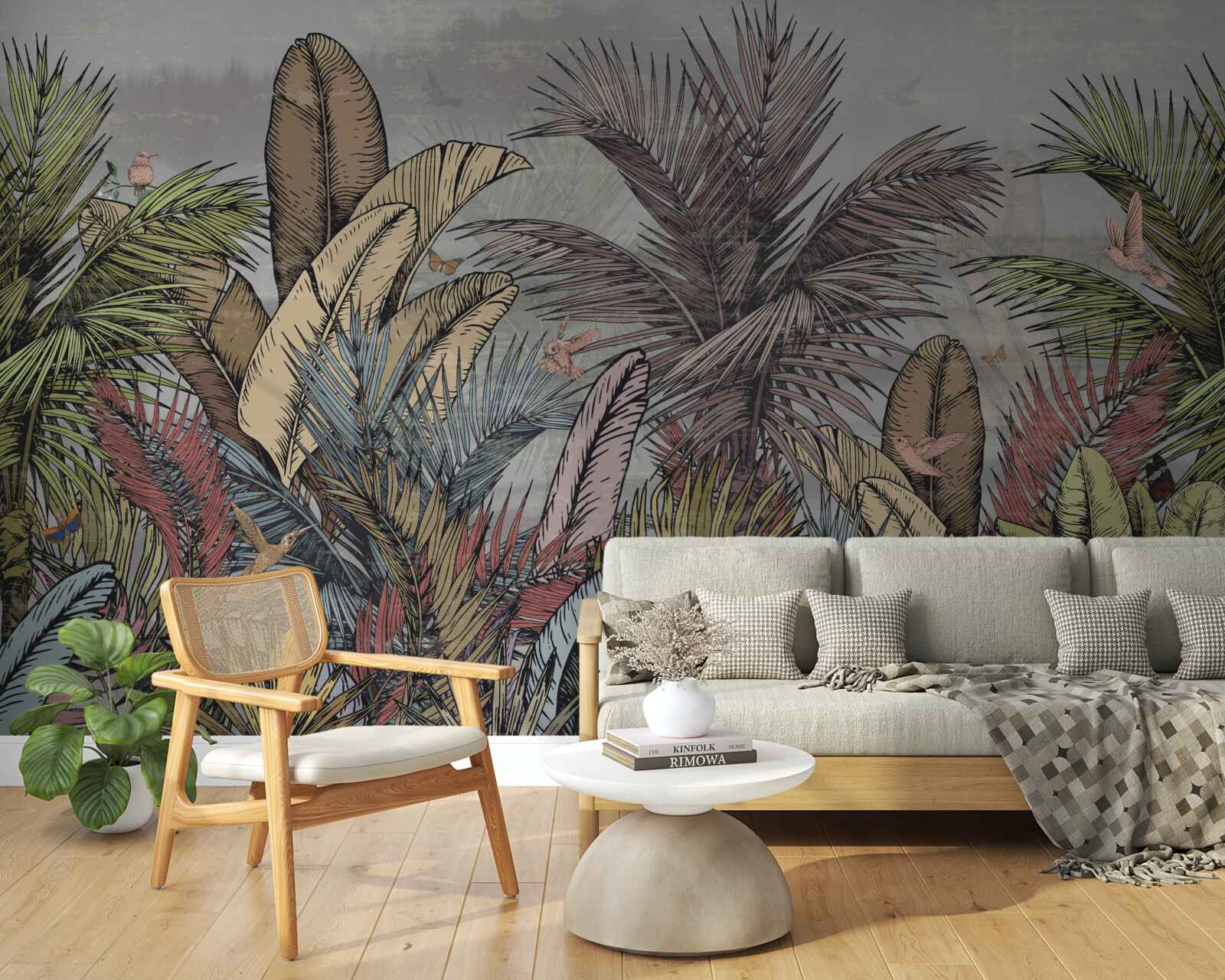 Fototapet flora exotică a tropicelor