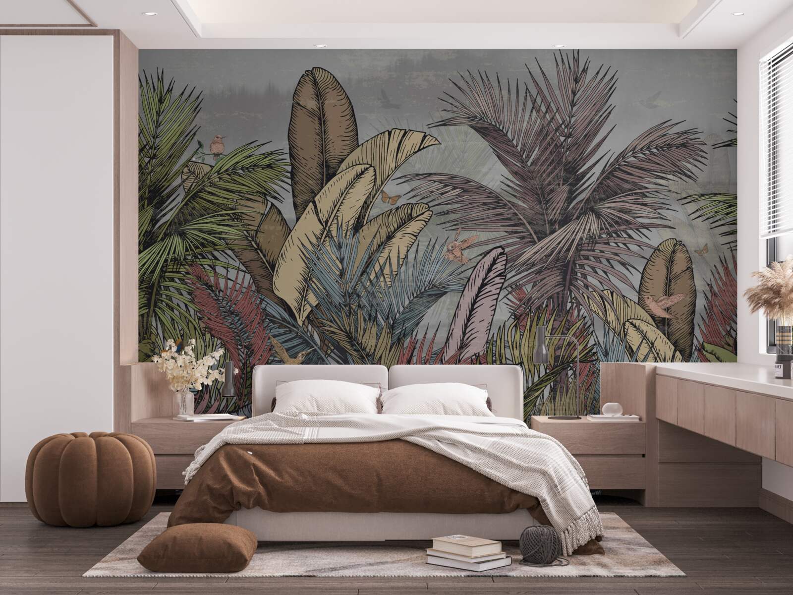 Fototapet flora exotică a tropicelor