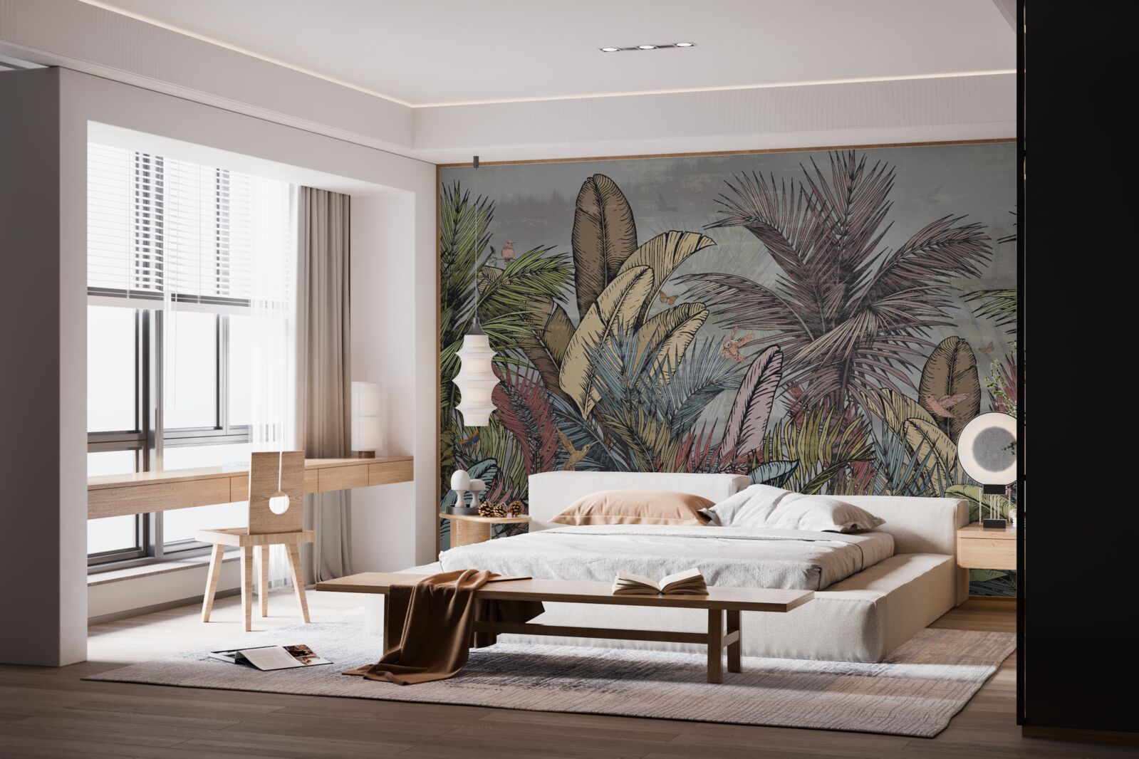 Fototapet flora exotică a tropicelor