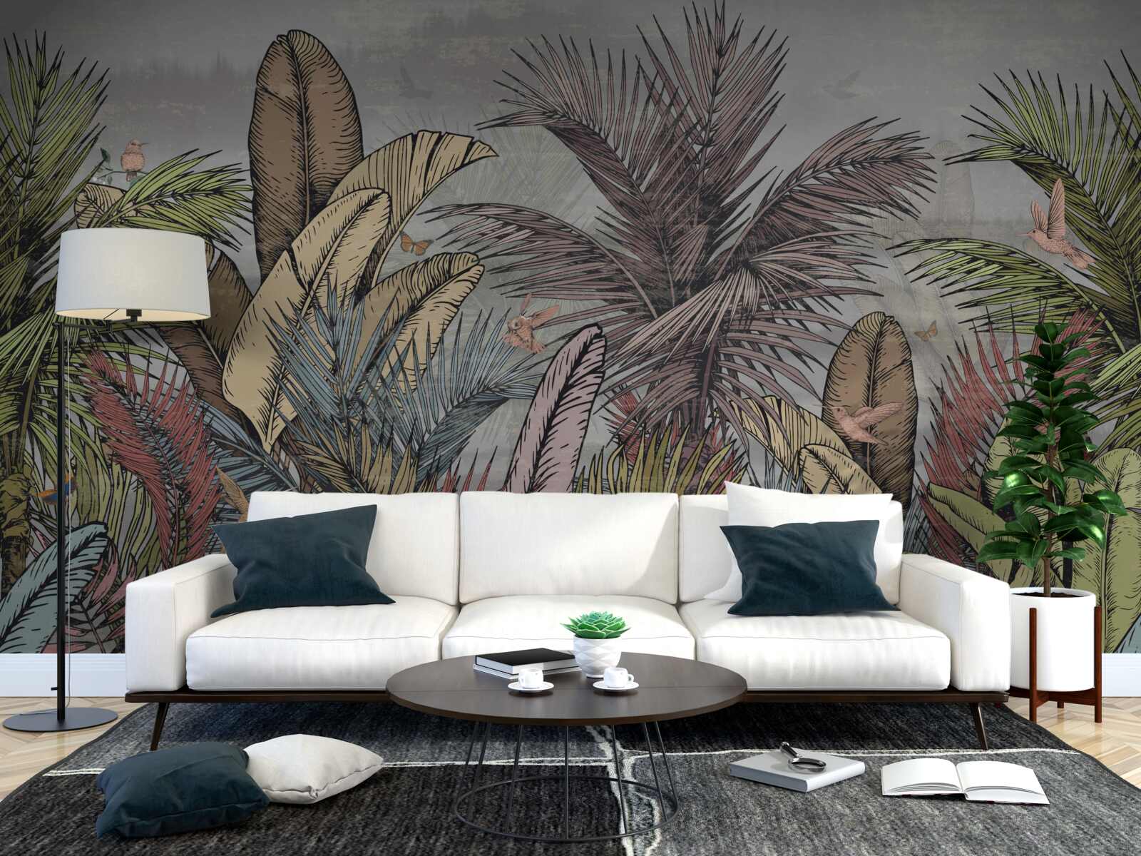 Fototapet flora exotică a tropicelor