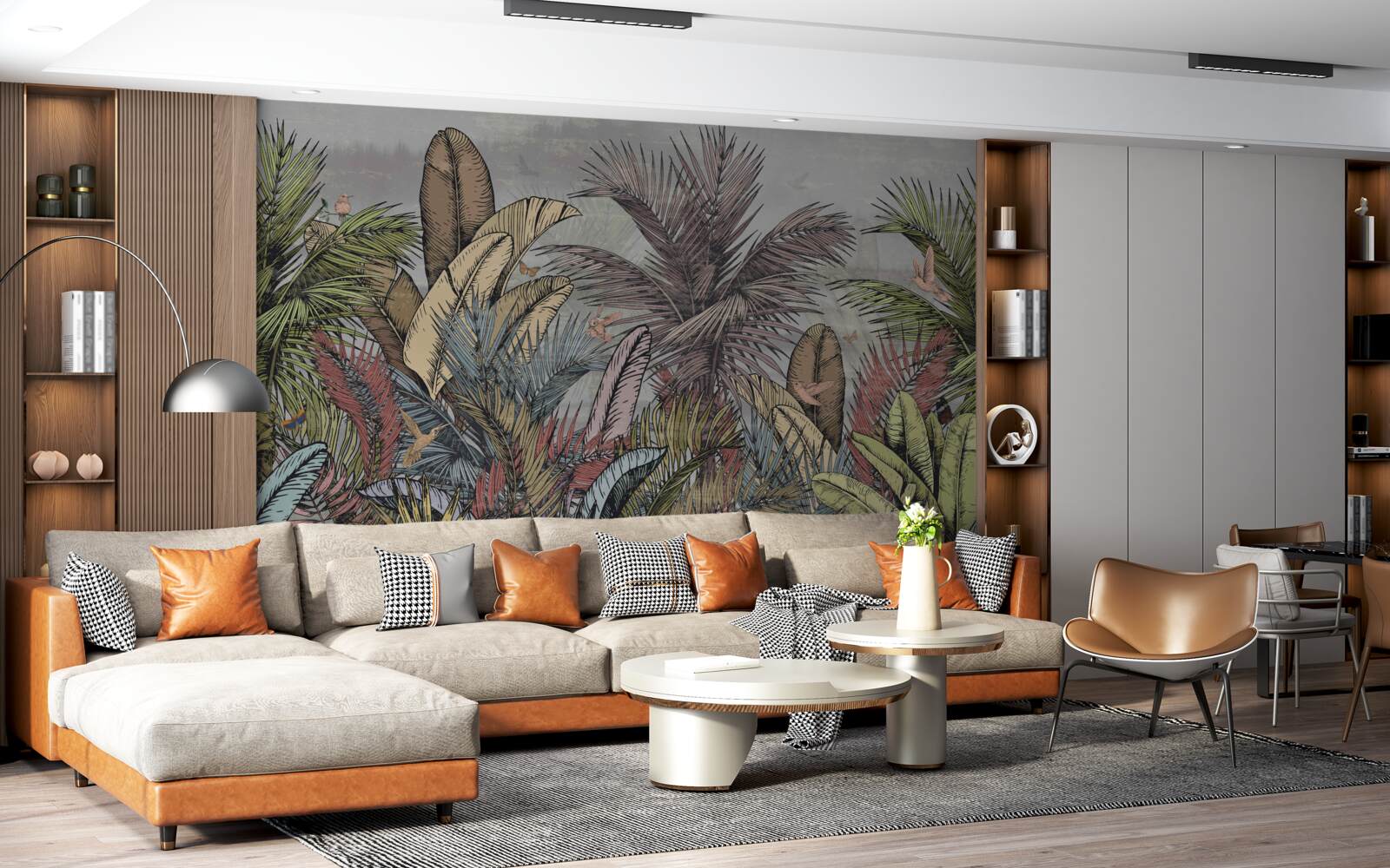 Fototapet flora exotică a tropicelor