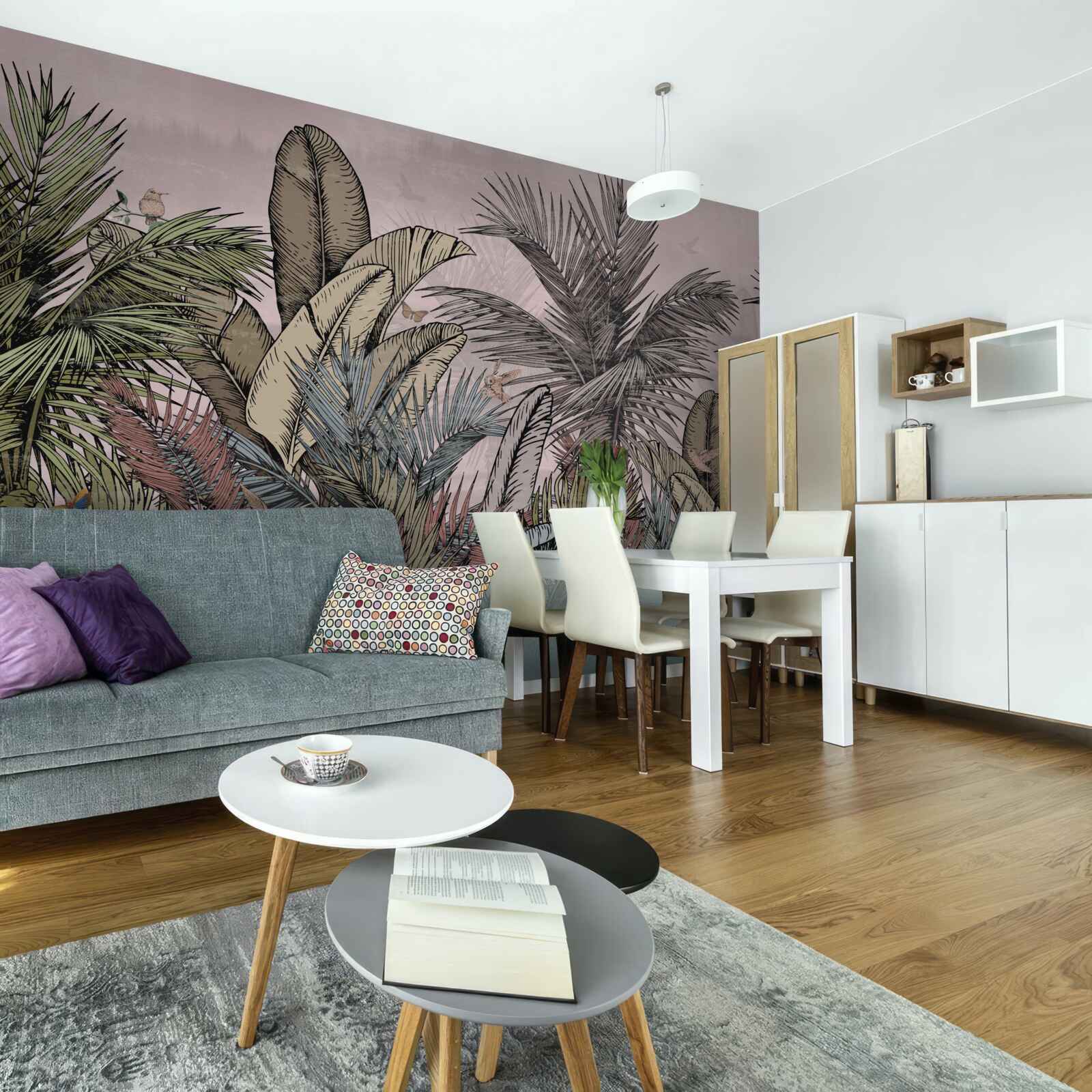 Fototapet plante tropicale cu caracteristici exotice