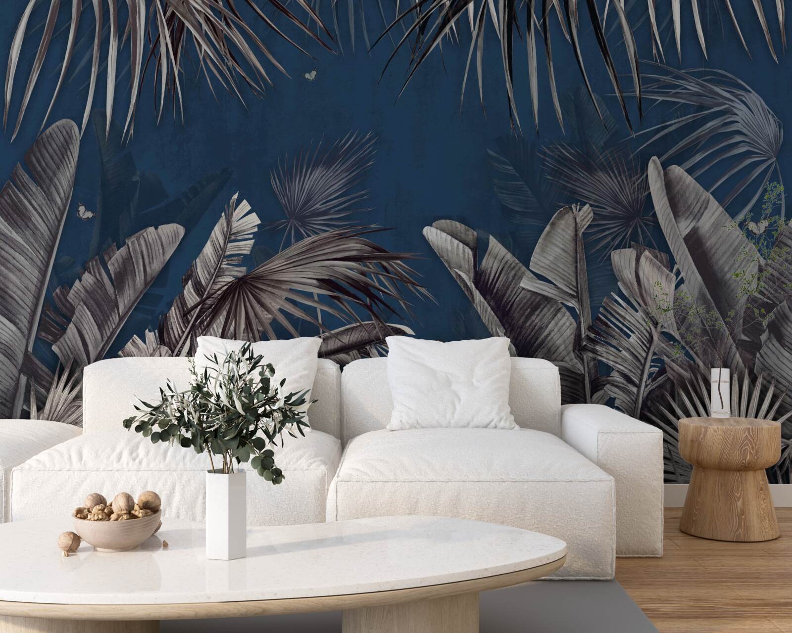 Fototapet noaptea cade pe ferigă