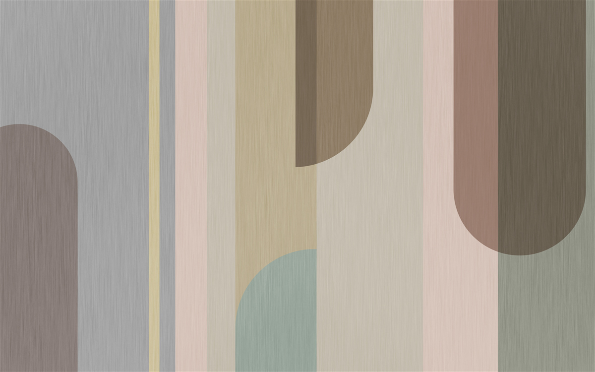 Fototapet Arce în orientare verticală, pictate în culori pastelate