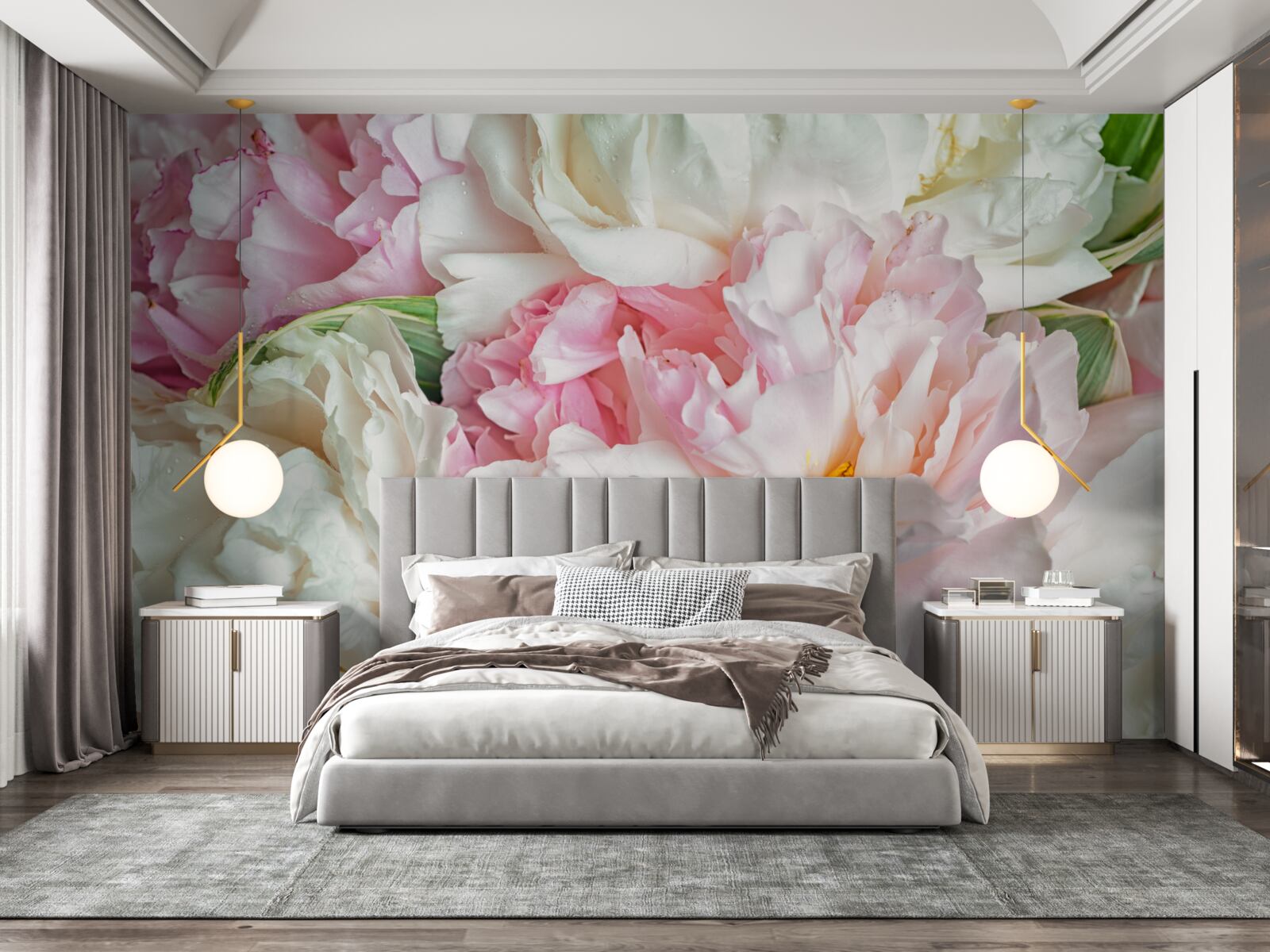 Fototapet voal de petale delicate